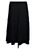 Lands' End Solid Black Casual Skirt Size XL (tall) - photo 2