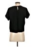 Madewell 100% Viscose Black Short Sleeve Blouse Size XXS - photo 2