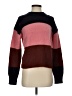 A.L.C. Color Block Burgundy Pullover Sweater Size XS - photo 1