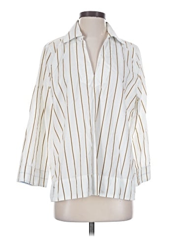 J.Crew 3/4 Sleeve Button-Down Shirt (view 1)