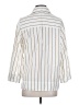 J.Crew 100% Cotton Stripes Ivory 3/4 Sleeve Button-Down Shirt Size S - photo 2