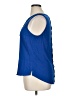 Daniel Rainn 100% Rayon Blue Sleeveless Blouse Size XL - photo 5