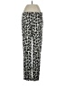 French Connection Animal Print Ivory Casual Pants Size 2 - photo 1
