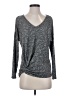 Soprano Gray Long Sleeve Top Size XS - photo 1