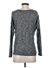Soprano Gray Long Sleeve Top Size XS - photo 2
