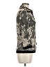 Joseph Ribkoff Floral Black Gold Blazer Size 8 - photo 4