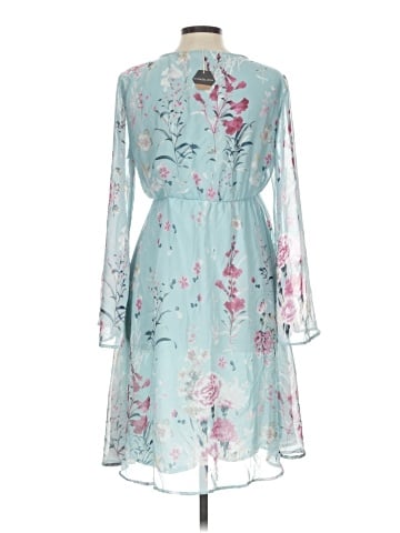 Pink Blush Cocktail Dress (view 2)