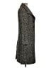 BCBGMAXAZRIA Chevron-herringbone Black Gray Coat Size 10 - photo 4
