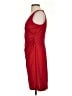 Express 100% Polyester Solid Red Cocktail Dress Size 3 - 4 - photo 5