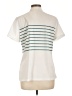 Nike 100% Polyester Ivory Short Sleeve Henley Size L - photo 2