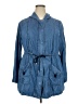 Torrid Solid Blue Denim Jacket Size 2X Plus (2) - photo 1