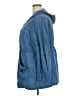 Torrid Solid Blue Denim Jacket Size 2X Plus (2) - photo 5