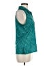 Adidas Teal Sleeveless Blouse Size M - photo 4