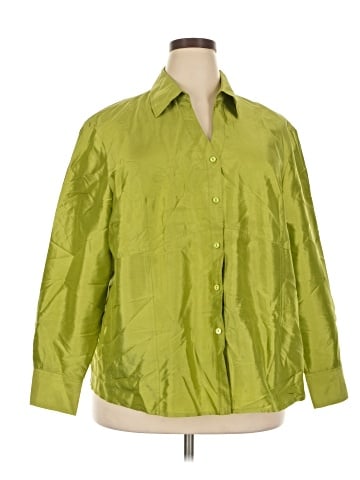 Rafaella Long Sleeve Button-Down Shirt (view 1)
