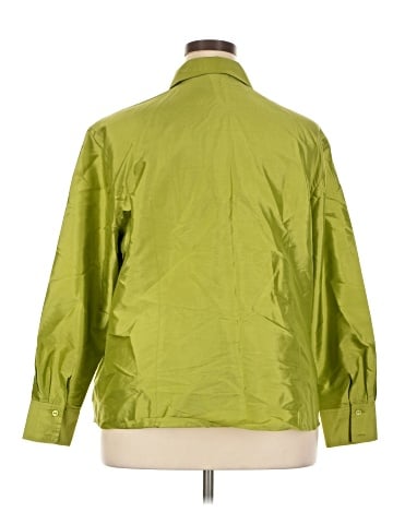 Rafaella Long Sleeve Button-Down Shirt (view 2)