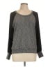 Bobeau Gray Long Sleeve Top Size L - photo 1