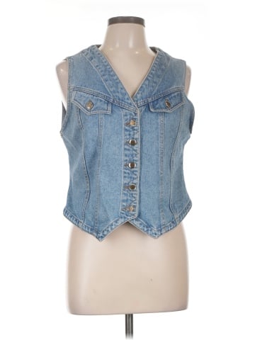 Bill Blass Denim Vest (view 1)