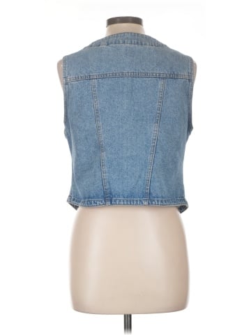 Bill Blass Denim Vest (view 2)