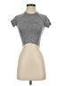 Lululemon Athletica Gray Short Sleeve Turtleneck Size 2 - photo 1