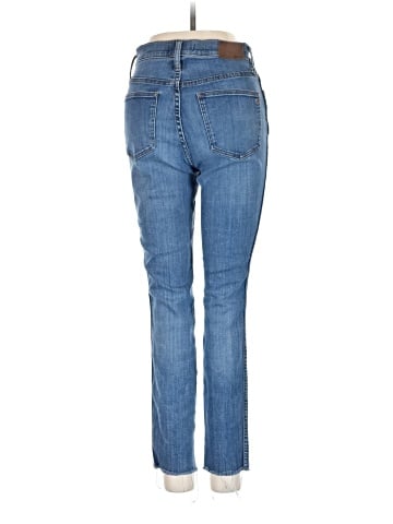 Madewell 10" High-Rise Skinny Crop Jeans: Button-Front TENCEL&trade; Denim Edition (view 2)