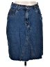 Bill Blass 100% Cotton Blue Denim Skirt Size 12 - photo 1