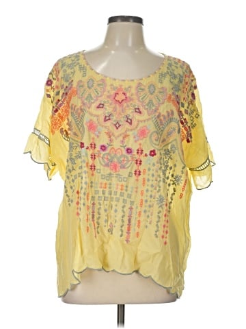 Johnny Was Short Sleeve Blouse (view 1)