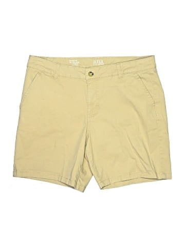 a.n.a. A New Approach Khaki Shorts (view 1)