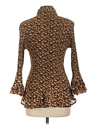 Essentials by Milano 3/4 Sleeve Blouse (view 2)