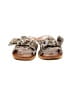Yellow Box Animal Print Tan Sandals Size 9 1/2 - photo 2