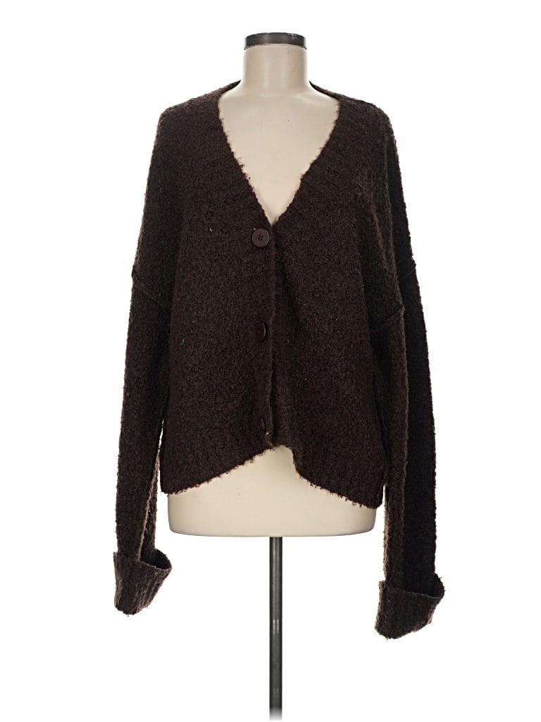 Pre-owned Bella Dahl Cardigan Sweater In Brown