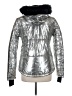 Topshop Metallic Silver Jacket Size 6 - photo 2