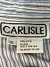 Carlisle 100% Cotton Blue Long Sleeve Blouse Size 10 - photo 4