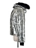 Topshop Metallic Silver Jacket Size 6 - photo 5