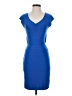 Express Solid Blue Cocktail Dress Size XS - photo 1
