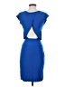 Express Solid Blue Cocktail Dress Size XS - photo 2