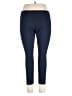 Faded Glory Solid Blue Active Pants Size 20 - photo 2