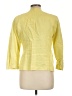 Gibson 100% Linen Yellow Blazer Size L - photo 2