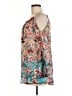 Johnny Was 100% Rayon Floral Teal Sleeveless Blouse Size M - photo 5