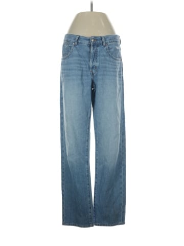 Madewell The Dean Easy Straight Jean in Northridge Wash: Airy Denim Edition (view 1)