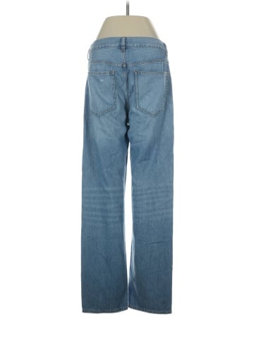 Madewell The Dean Easy Straight Jean in Northridge Wash: Airy Denim Edition (view 2)