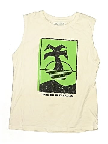 Zara Sleeveless T-Shirt (view 1)