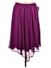 Catherines 100% Polyester Chevron-herringbone Purple Casual Skirt Size 2X - photo 1