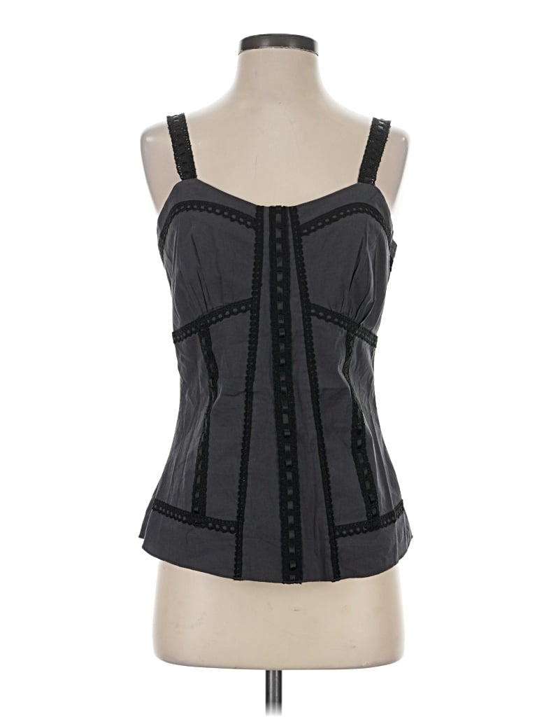 Pre-owned Assorted Brands Sleeveless Blouse In Black