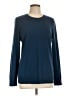 Apt. 9 100% Cashmere Blue Cashmere Pullover Sweater Size L - photo 1