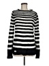 Lauren Jeans Co. Stripes Black Silver Pullover Sweater Size M - photo 1