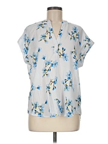 Cynthia Steffe Short Sleeve Blouse (view 1)
