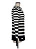 Lauren Jeans Co. Stripes Black Silver Pullover Sweater Size M - photo 4