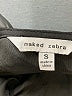 Naked Zebra 100% Polyester Solid Black Jumpsuit Size S - photo 4
