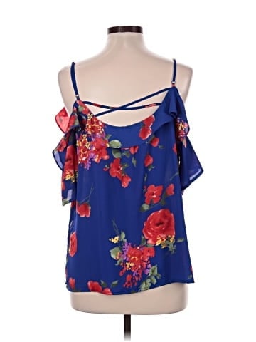 Skies Are Blue Sleeveless Blouse (view 2)