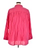 Lands' End Pink 3/4 Sleeve Button-Down Shirt Size 2X - photo 2